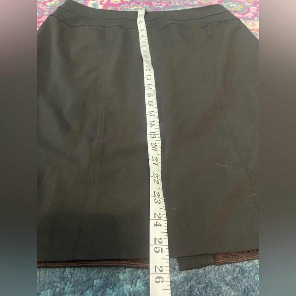 Anne Klein black pencil skirt size 14 - Picture 4 of 4